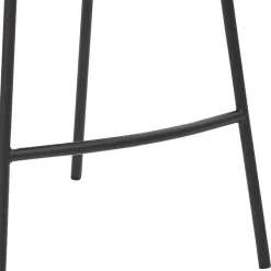 Eleganter Barstuhl in Anthrazit - Isael