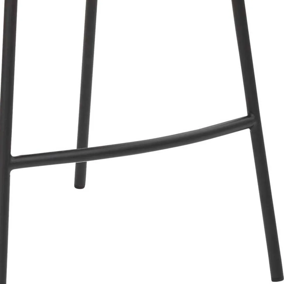 Eleganter Barstuhl in Anthrazit - Isael