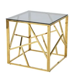 Eleganter Couchtisch aus Rauchglas - Navugada