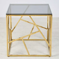 Eleganter Couchtisch aus Rauchglas - Navugada