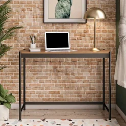 Eleganter Schreibtisch in Walnuss Optik - Rondja