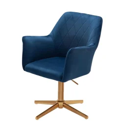 Eleganter Schreibtischstuhl mit Kreuzfuß - Lasmus