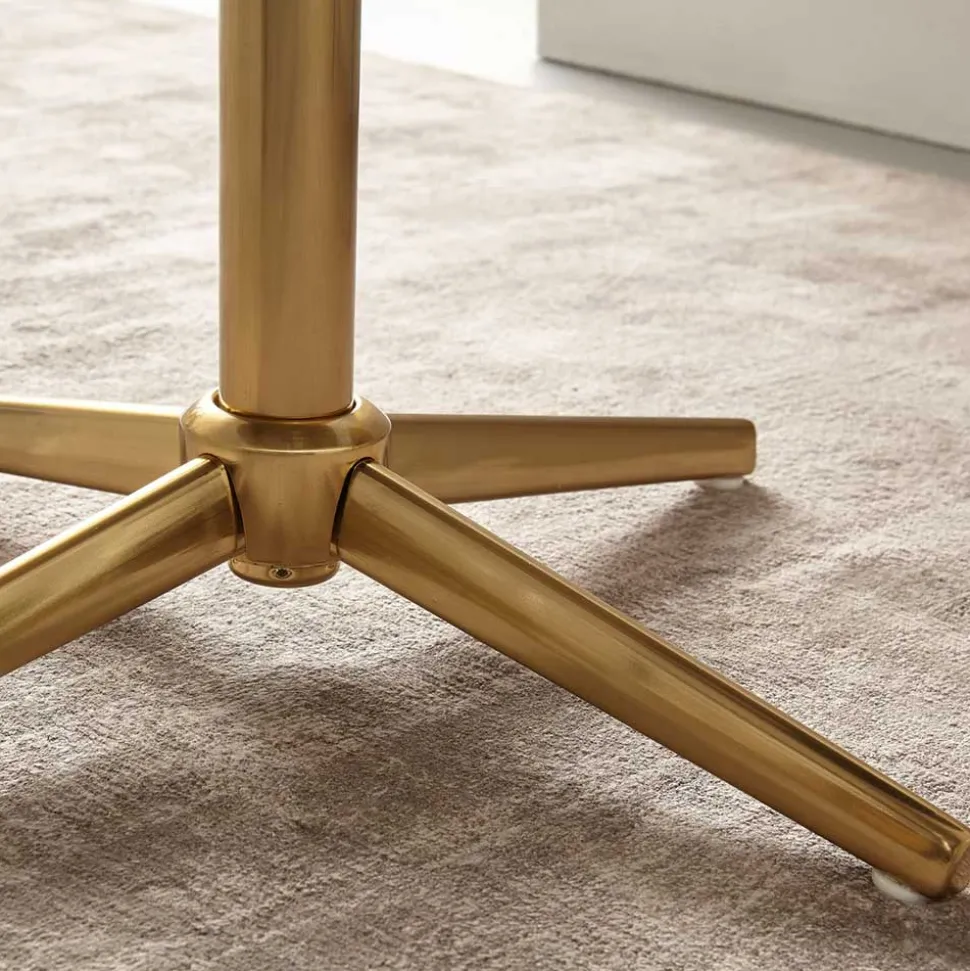 Eleganter Schreibtischstuhl mit Kreuzfuß - Lasmus