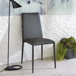 Eleganter Stuhl Giant aus Kunstleder (4er Set)