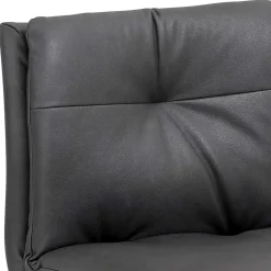 Eleganter Tresenstuhl in Dunkelgrau & Chrom - Fregato