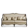 Elegantes Dreisitzer Sofa in Beige - Sutolary