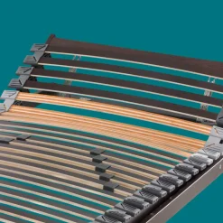 Elektrisch verstellbarer Lattenrost mit 28 Leisten - Gianluka