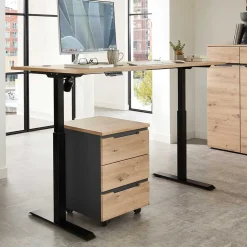 Elektrisch verstellbarer Schreibtisch 160x77 cm - Kuetra