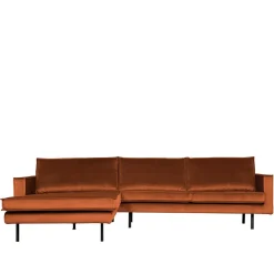 4er Sofa über Eck im Retro Style - Naryon