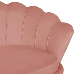 3er Wohnzimmersofa im Retrostil Muschel - Ciabeta