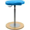Ergonomischer Office Hocker in Blau - Hairosco