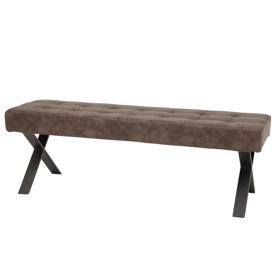 Essbank Laticio in Braun Stoff