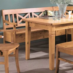 Essecke Giurgia aus Kiefer Massivholz (fünfteilig)