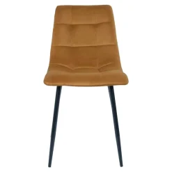 Essgruppe mit gelben Stühlen - Valco (siebenteilig)