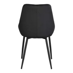 Essplatzgruppe mit Samtstühlen - Pulva (siebenteilig)