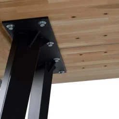 Essplatzgruppe mit Samtstühlen - Pulva (siebenteilig)