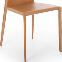 Essstuhl in Cognac Braun - Anthony (2er Set)