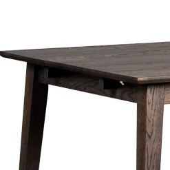 Esstisch & 6 schwarze Stühle - Flints (siebenteilig)