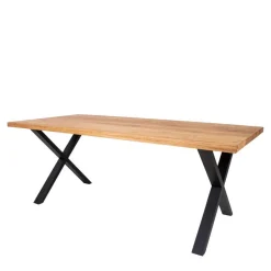 Esstisch & Kunstleder Armlehnstühle - Jimma (siebenteilig)