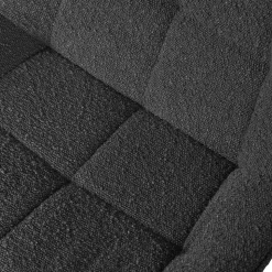 Esstisch Drehstuhl aus Boucle Stoff - Seymour (2er Set)