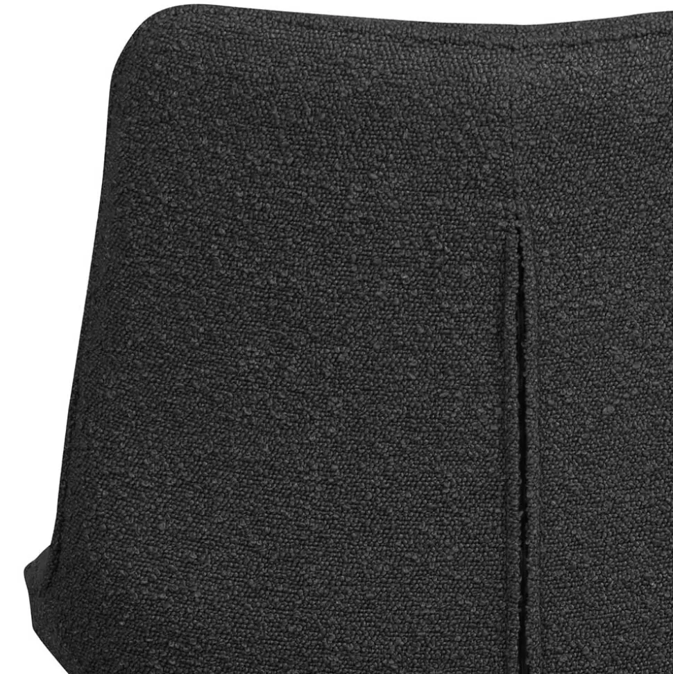 Esstisch Drehstuhl aus Boucle Stoff - Seymour (2er Set)