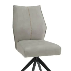 Esstisch Drehstuhl in Hellgrau - Fiafanda (2er Set)