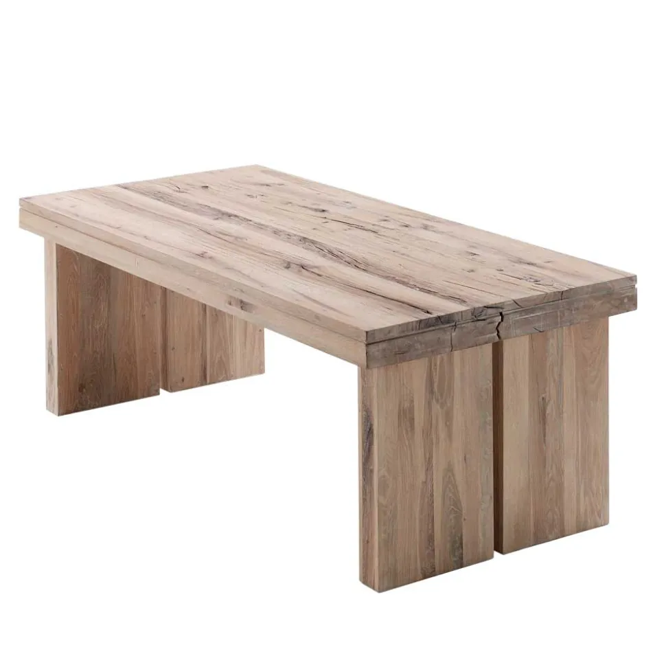 Esstisch Graciano aus Eiche massiv gekälkt