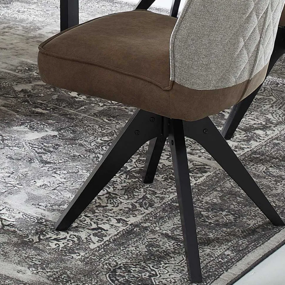 Esstisch Gruppe mit Drehstühlen - Niam (siebenteilig)