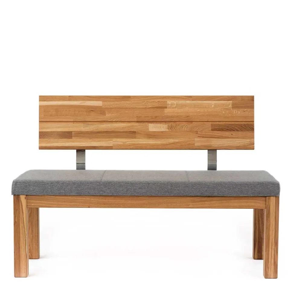 Esstisch Holzbank mit Rückenlehne - Calypso