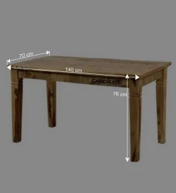 Esstisch Indri im Industry Style