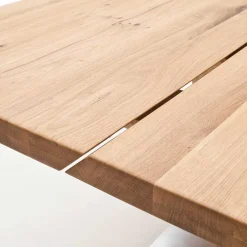 Esstisch mit Balkeneiche Romus in 4 Größen