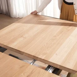 Esstisch mit Schweizer Kante & Spider Gestell - Karoline