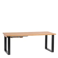 Esstisch mit Verlängerung aus Massivholz - Manca