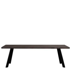 Esstisch Namac in Rauchfarben Schwarz