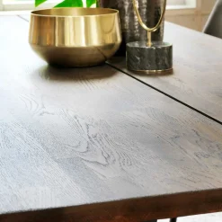 Esstisch Namac in Rauchfarben Schwarz