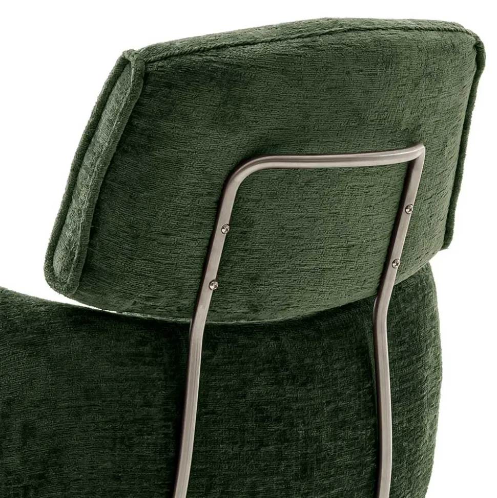 Esstisch Sessel in Oliv Grün Stoff - Occita (2er Set)