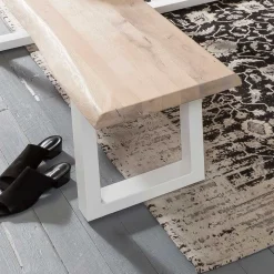 Esstisch Sitzbank mit Baumkante - Tilveta