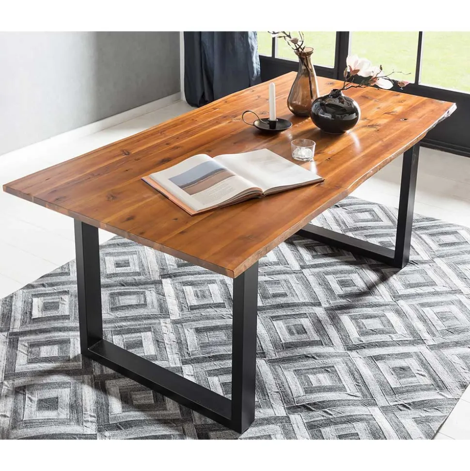 Esstisch und Stuhl Kombi modern - Icy (fünfteilig)