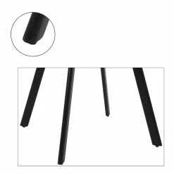 Esstischgruppe mit vier Sitzplätzen - Jaswinda (fünfteilig)