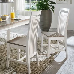 Esstischgruppe Ovidos im Landhausstil (fünfteilig)