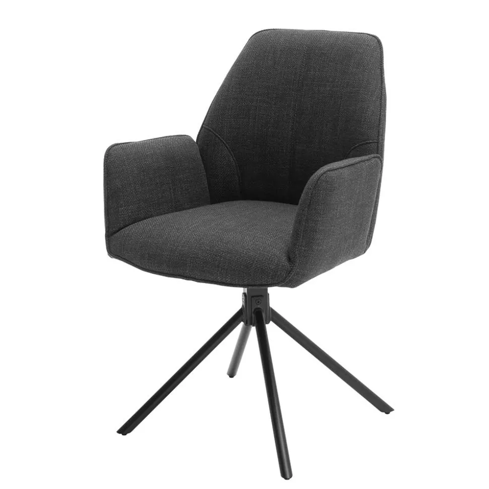 Esstischsessel mit Drehgestell - Mincio (2er Set)