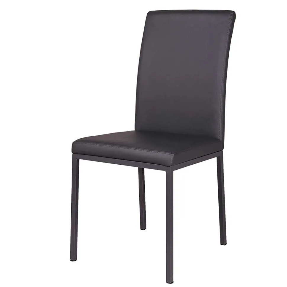 Esstischstuhl Jaletto in Grau (2er Set)