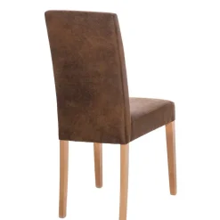 Esstischstuhl Vantralo in Braun (2er Set)