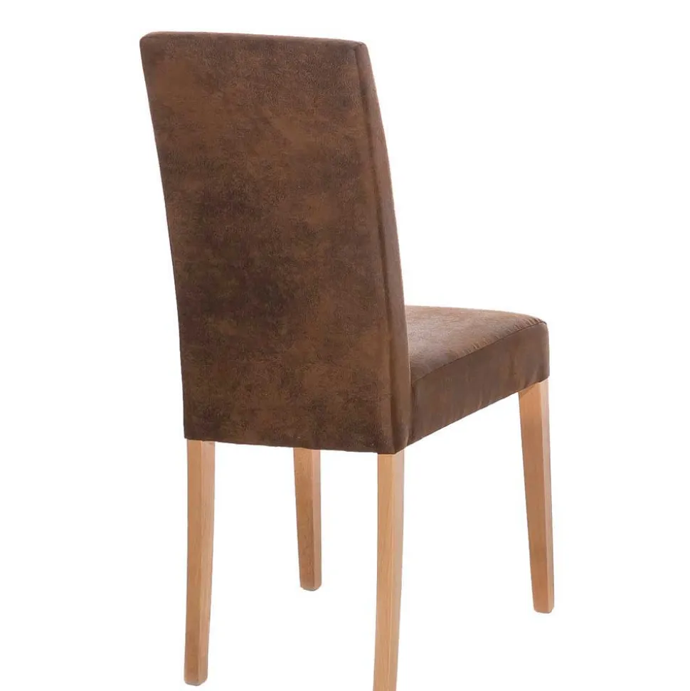 Esstischstuhl Vantralo in Braun (2er Set)