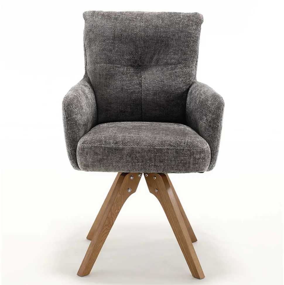 Esszimmer Armlehnenstuhl drehbar - Novumsa (2er Set)