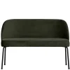 Esszimmer Bank aus Samt Dunkelgrün - Arletta