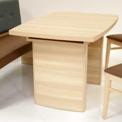 Esszimmer Bankgruppe Vanillin in Esche Dekor (vierteilig)