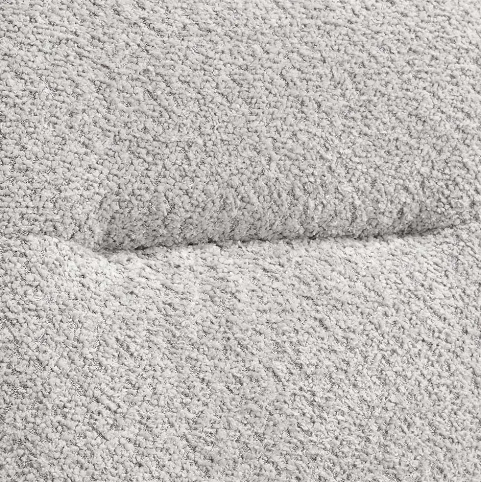 Esszimmer Drehstühle in Grau Boucle - Topra (2er Set)