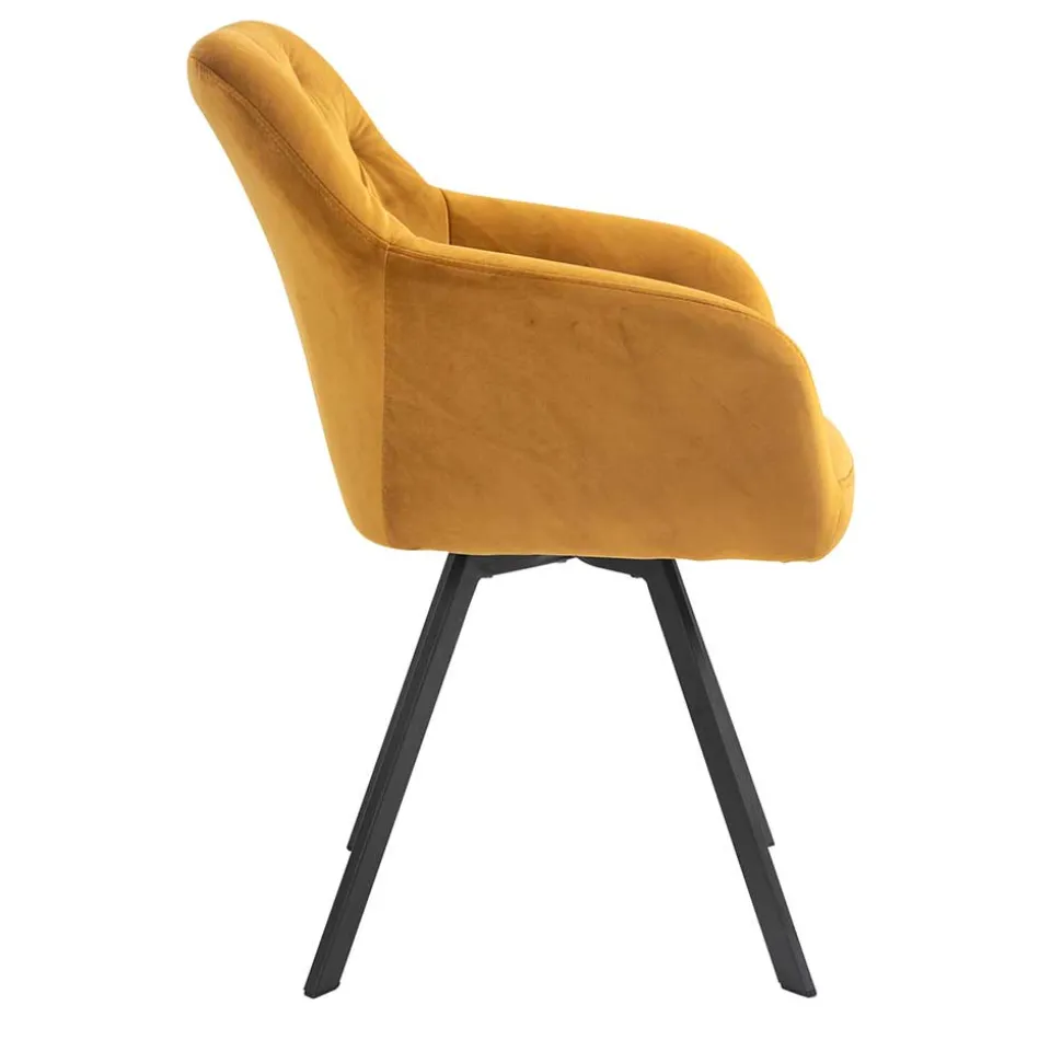 Esszimmer Drehstuhl mit Armlehnen - Delamaro