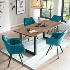 Esszimmer Essgruppe modern - Ebrus (fünfteilig)